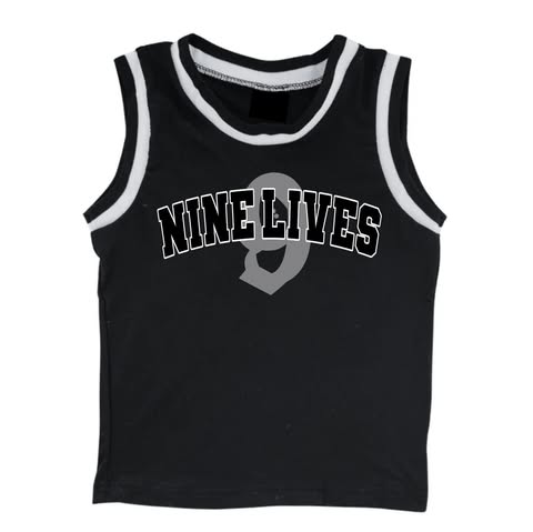 9 LIVES ARCH JERSEY BLACK