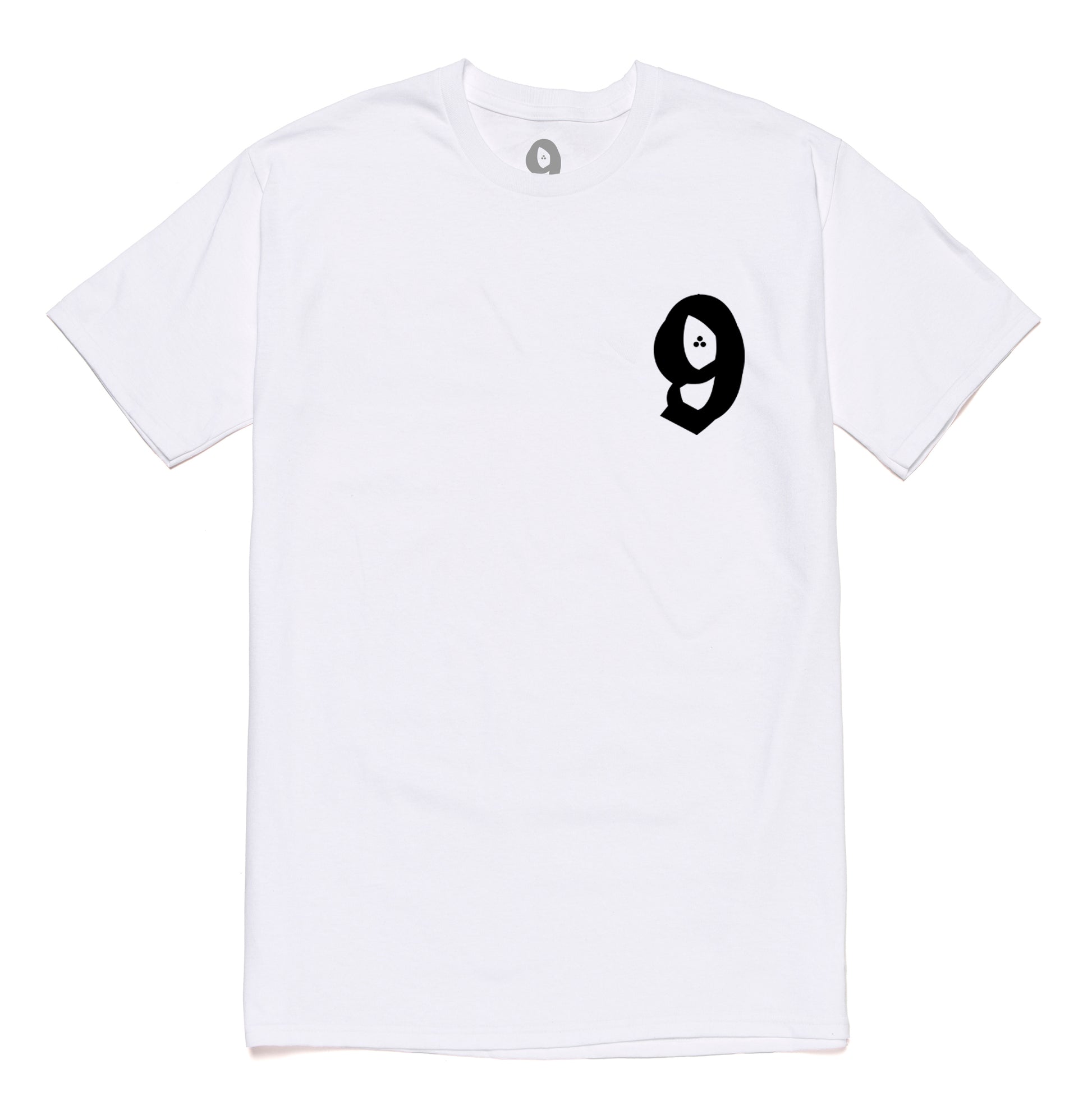 9LIVES OG LOGO S/S WHITE