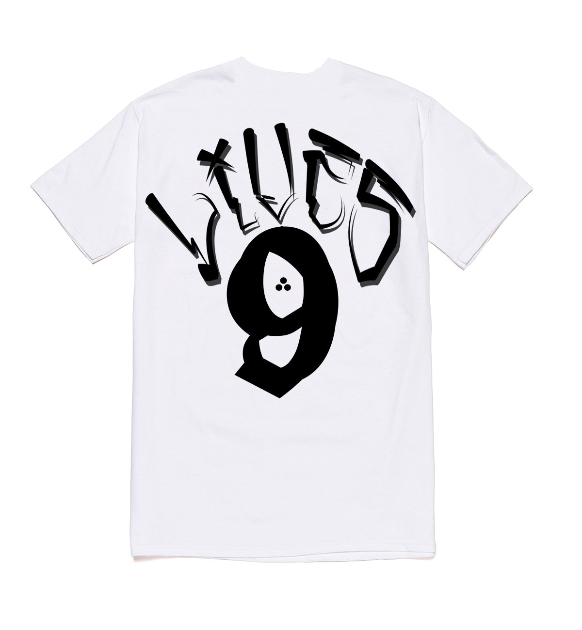 9LIVES OG LOGO S/S WHITE