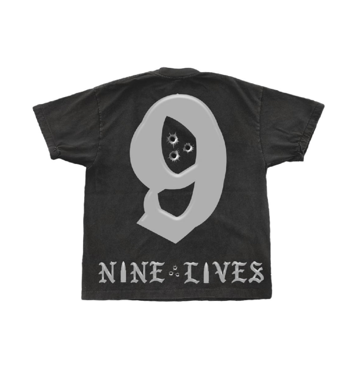 9 BULLETS S/S BLACK